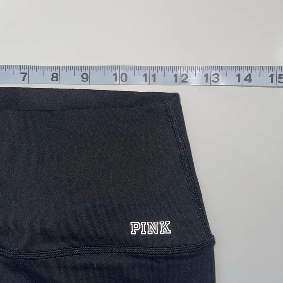 PINK Victoria’s Secret Ultimate Black Mid-rise Athletic Leggings Small Women’s - Picture 8 of 12